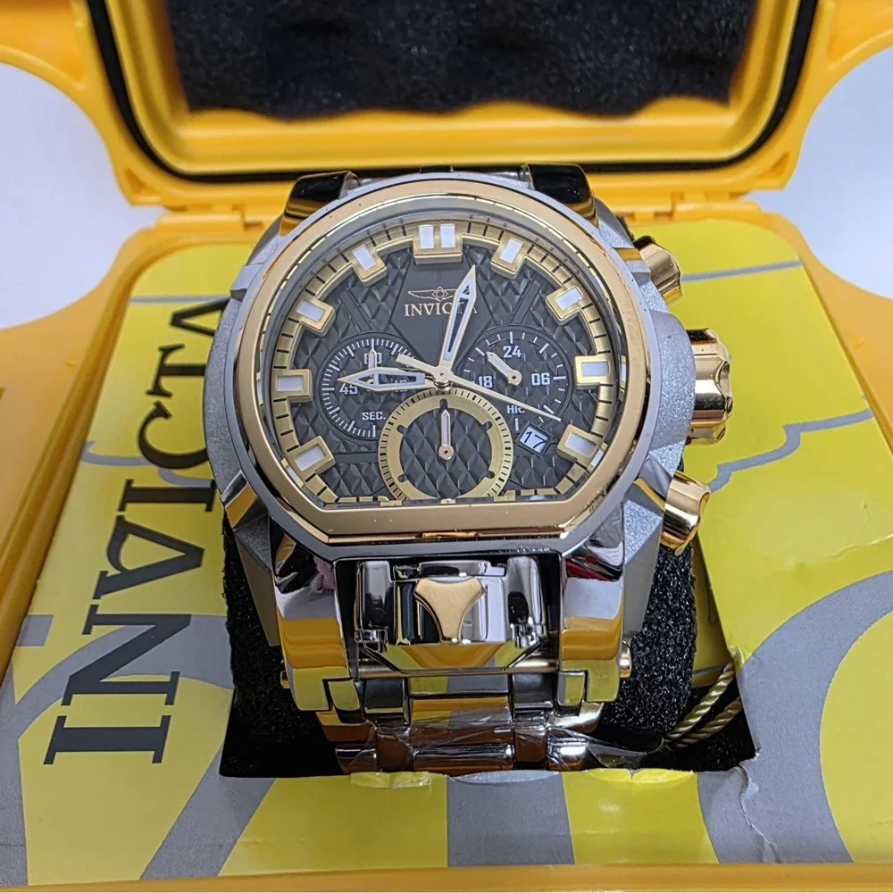 RARE! Invicta CEO Edition Bolt Zeus Magnum 31550 - Factory Charcoal‎ Dial